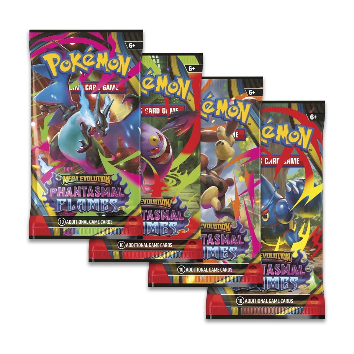 Pokémon TCG: Mega Evolution - Phantasmal Flames Booster Box (36 Packs)