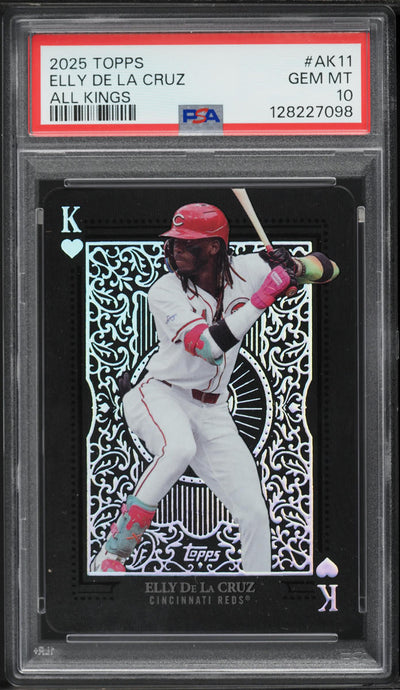 2025 Topps All Kings Elly De La Cruz #AK11 PSA 10 GEM MINT
